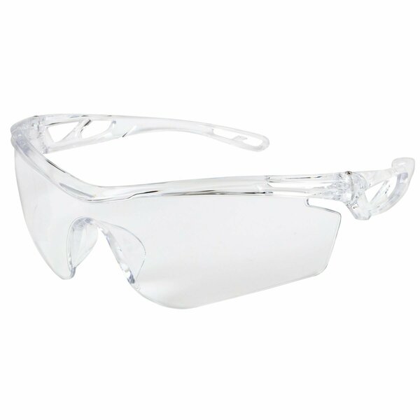 Mcr Safety Glasses, Checklite CL4 Clear MAX6 Lens, 12PK CL410PF